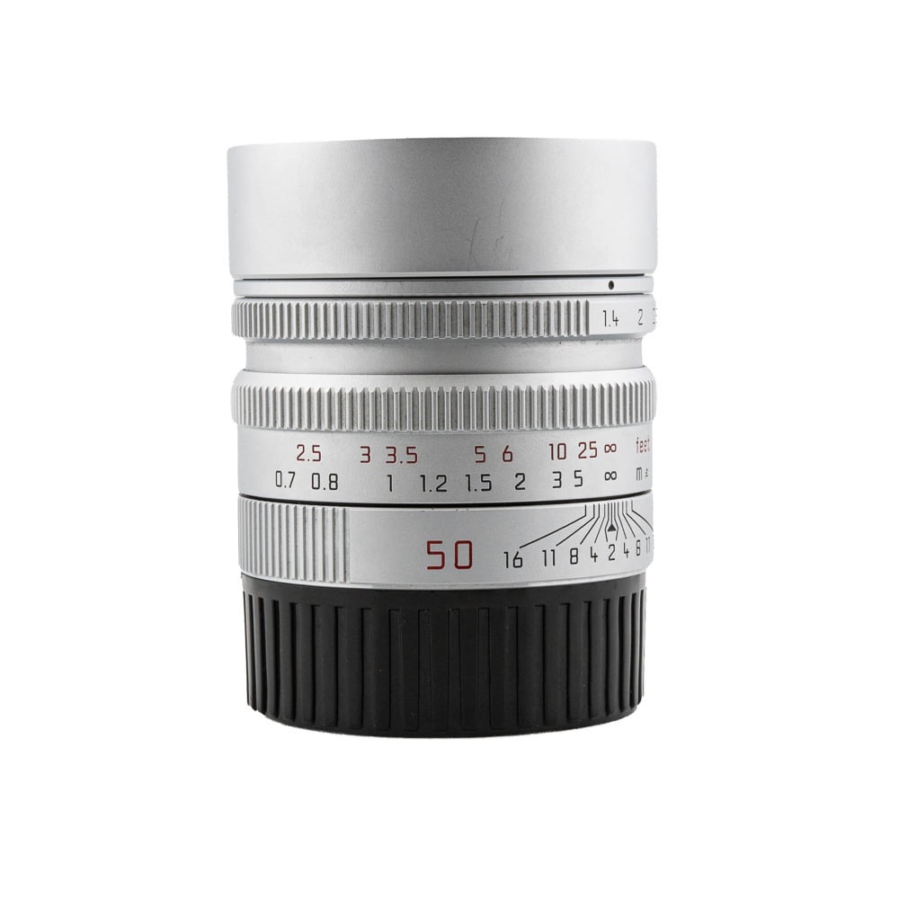 Occasion Leica 50mm f/1.4 Summilux-M ASPH Silver Chrome [11892]