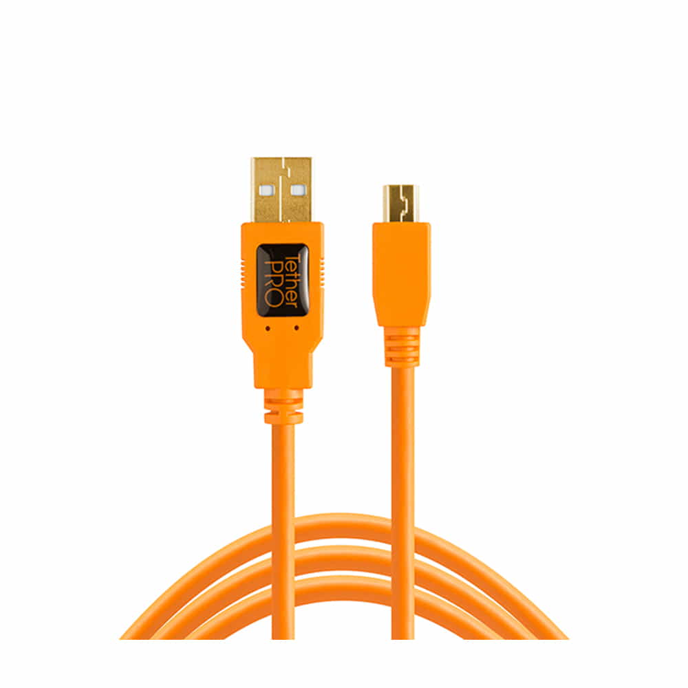 Tether Tools TetherPro USB 2.0 to Mini-B 5-Pin - 30cm - orange.jpg