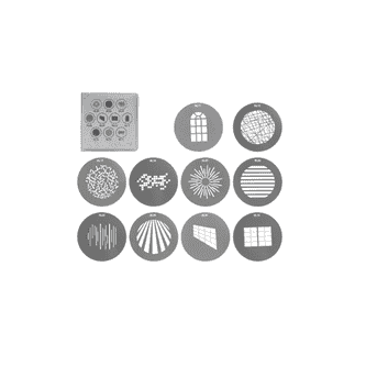 Zumirent Nanlite FM Mount GOBO Set