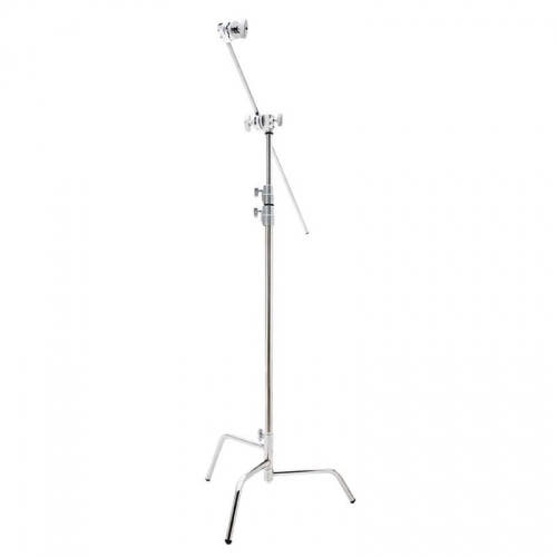 Zumirent Muraro C-Stand mit Gobohead und Arm