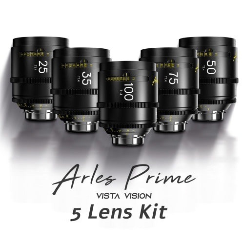 Zumirent DZOFILM Arles 5-Lens Set 25/35/50/75/100mm FF/VV PL-Mount