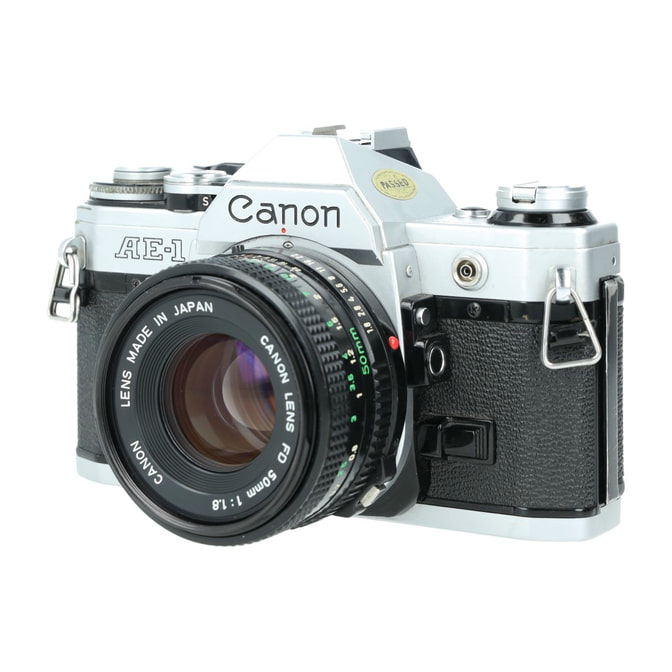 【美品】Canon AE-1 / New FD 50mm Occasion Canon AE-1 + FD 50mm f1.8