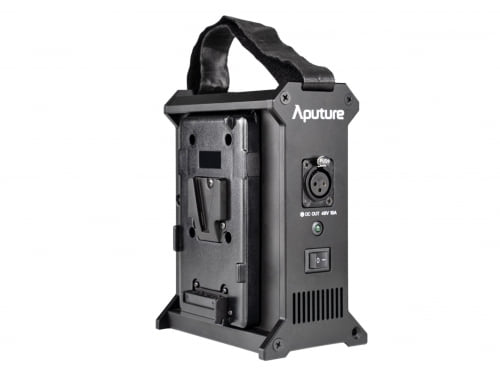 Zumirent Aputure 2-Bay Battery Power Station V-Mount Output 480w