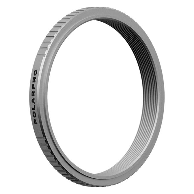 PolarPro Fuji X100 Series Filter Adapter - Silver - 49mm