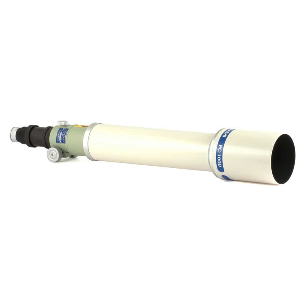 Takahashi FC-100DC Teleskop mit Sucher und Rohrschelle