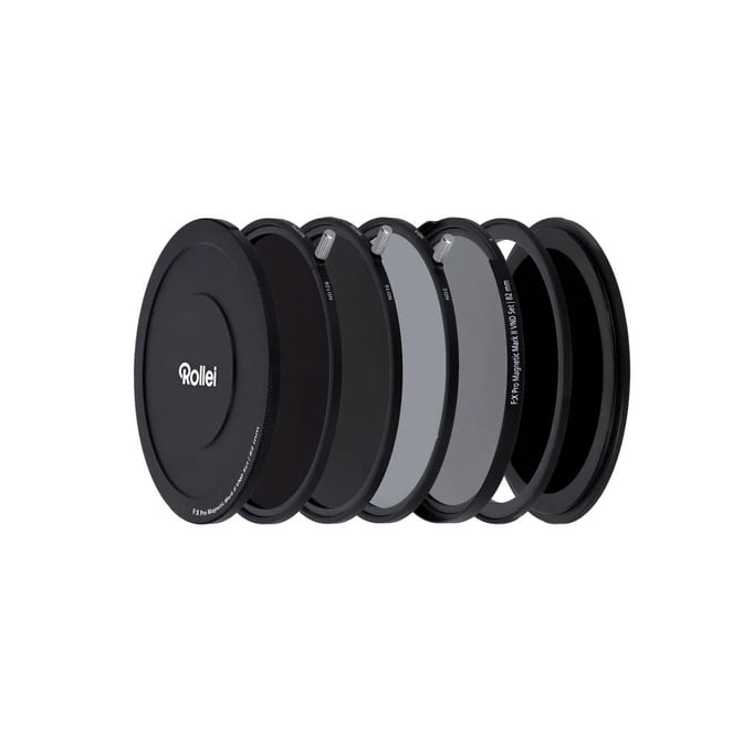 Zumirent Rollei F:Pro Magnetic Filter Kit II VND 82mm + 62-77mm Step-Up Rings