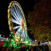 Langzeitbelichtung an der Basler Herbstmesse