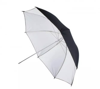 Zumirent Helios Studioschirm 100cm schwarz/weiss