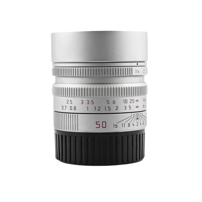 Occasion Leica 50mm f/1.4 Summilux-M ASPH Silver Chrome [11892]