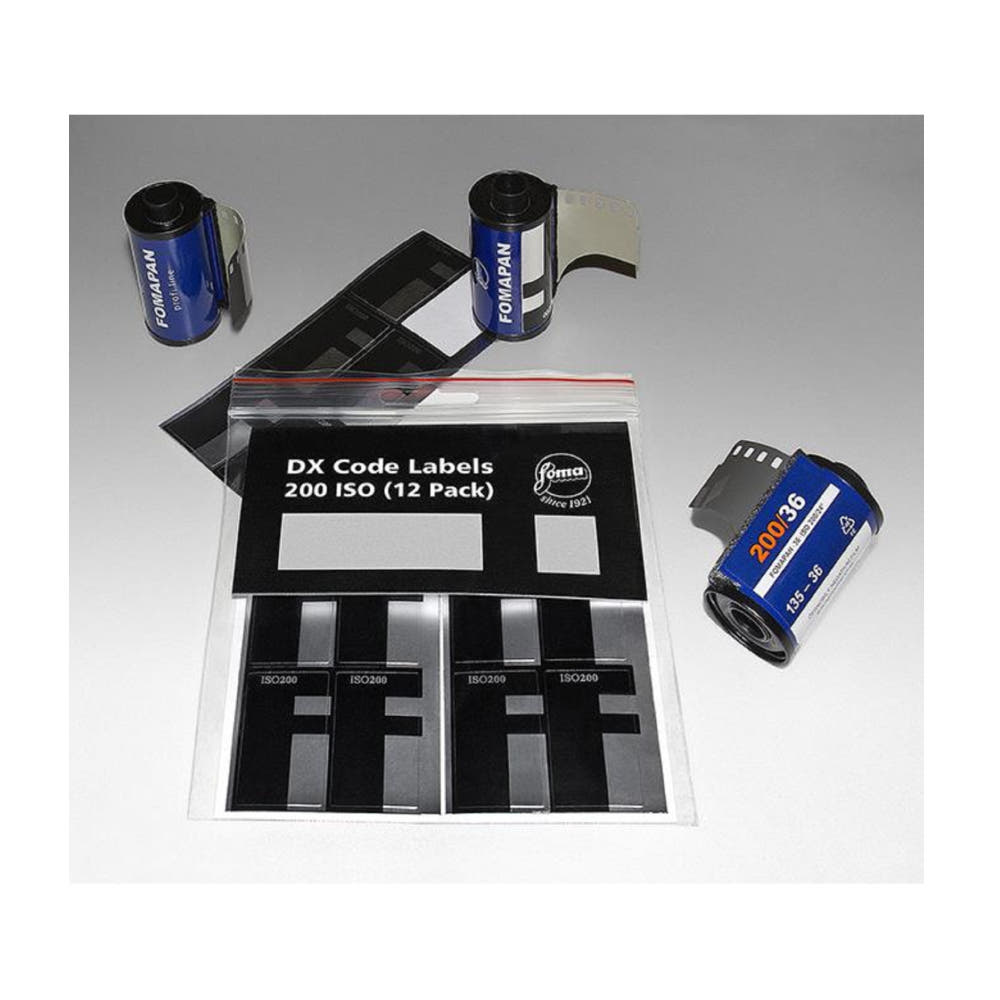 FOMA DX- Code Label ISO 200 für Kleinbildfilme 12er Pack .jpg