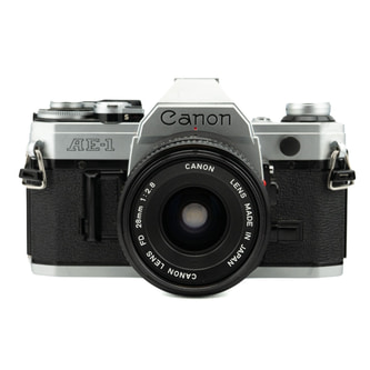 Occasion Canon AE-1 avec Canon FD 28mm 2.8