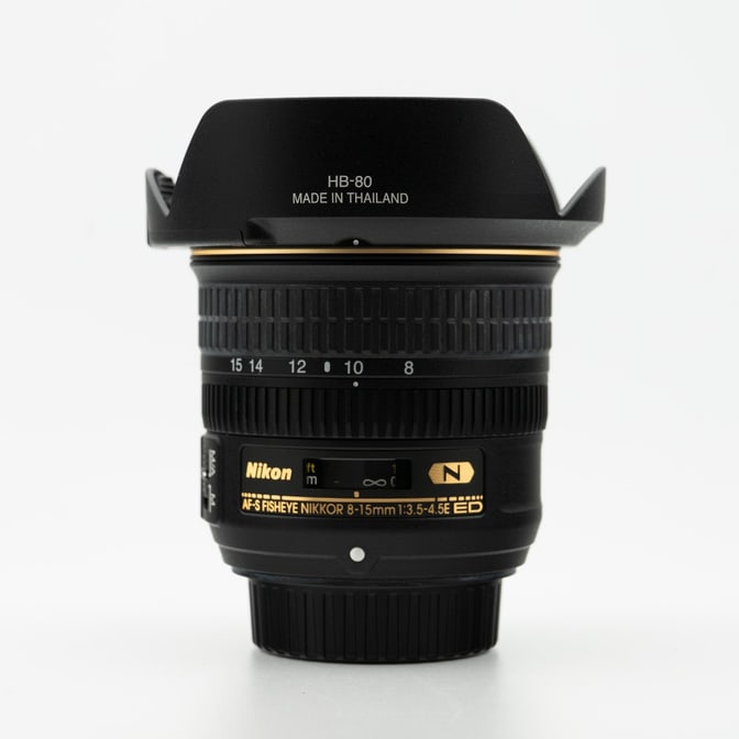 Occasion Nikon AF-S Fisheye 8-15mm f/3.5-4.5E ED