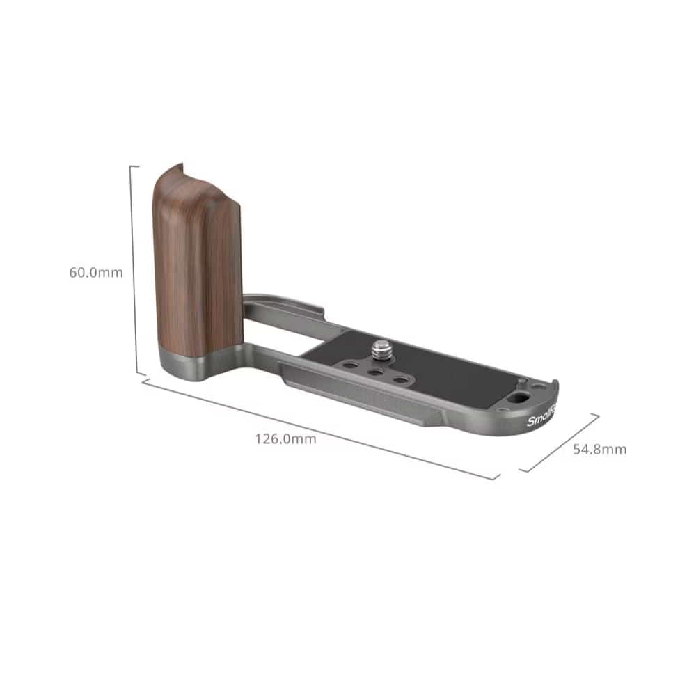L-bracket wooden grip for FUJIFILM X-T50 - charcoal-silver.jpg