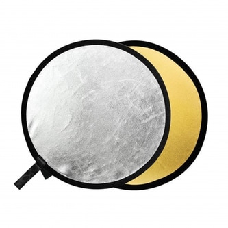 Zumirent Faltreflektor 110cm silber/gold