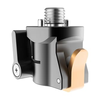 Bright Tangerine 3/8" Anti-Twist Quick Release Bracket