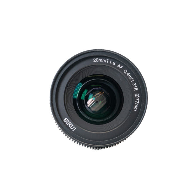 Occasion Sirui 20mm T 1.8 AF 1.33X Schwarz 20mm/1,8