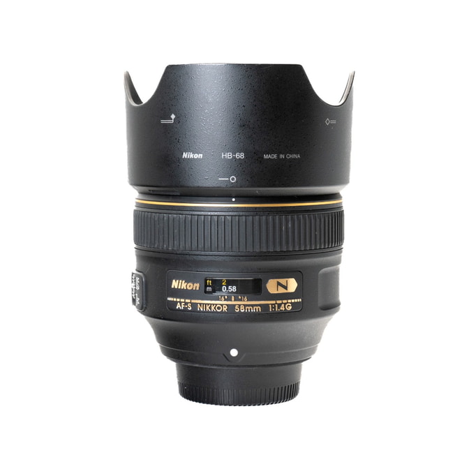 Occasion Nikon AF-S Nikkor 58mm 1.4G