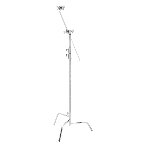 Zumirent Muraro C-Stand mit Gobohead und Arm