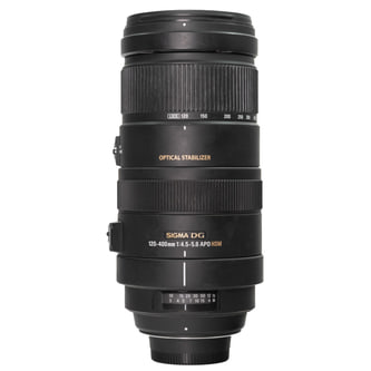 Occasion Sigma 120-400mm f/4.5-5.6 APO DG OS HSM - Nikon Mount