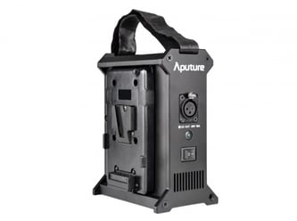 Zumirent Aputure 2-Bay Battery Power Station V-Mount Output 480w