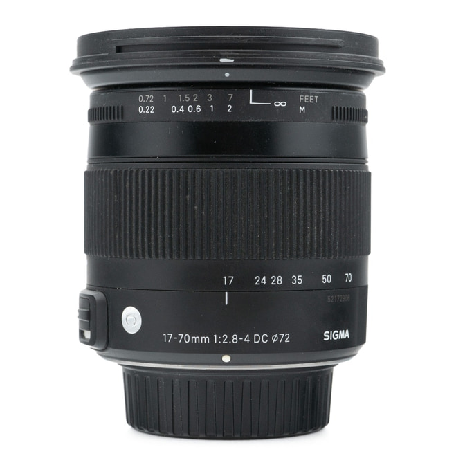 Occasion Sigma 17-70mm f/2.8-4 DC Macro OS HSM Contemporary - Nikon Mount