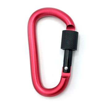 Caruba Karabinerhaken rot 3-er Set