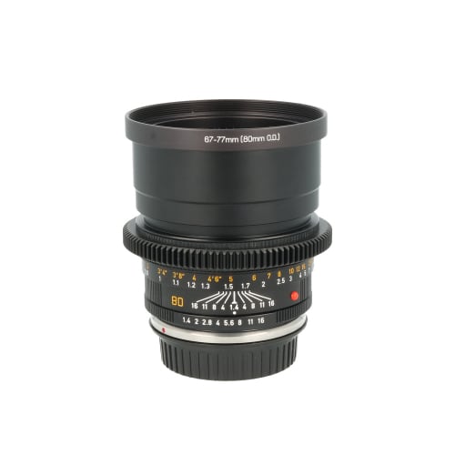 Zumirent Leica Summilux-R 80mm f/1.4 Cine-EF