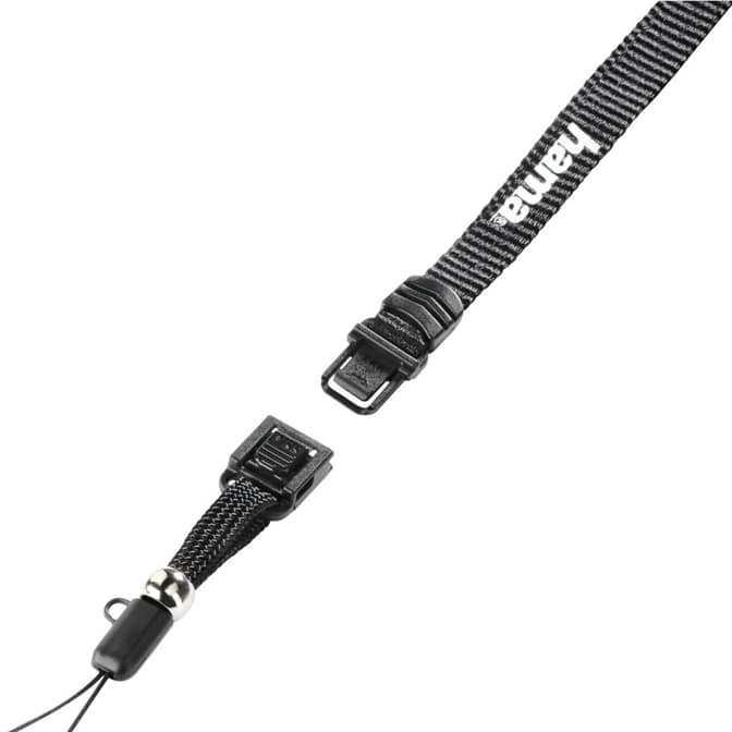 Hama Trageschlaufe mit Schnellverschluss, 45 cm, Schwarz_1.jpg