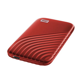 WD My Passport SSD 1TB red