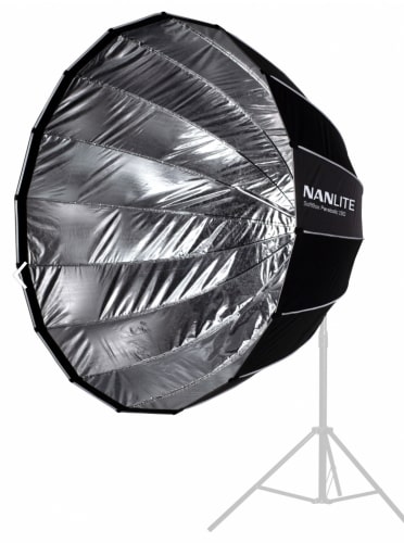 Zumirent Evoke Parabolic Softbox 150cm with NL Mount Nanlux Evoke 1200LED