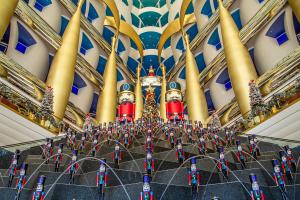 Weihnachten im Orient (Burj al Arab, Dubaj)