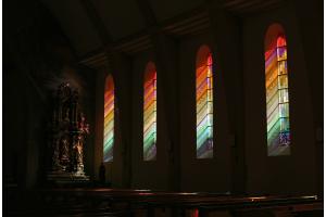 In der Kirche
