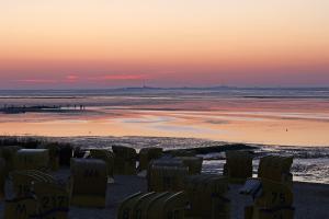 Cuxhaven/Duhnen mit Insel Neuwerk Cuxhaven/Duhnen mit Insel Neuwerk