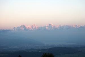 Sunset at Berner Alpen Sunset at Berner Alpen