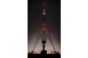 Landessender by night