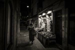 Morgens in Venedig