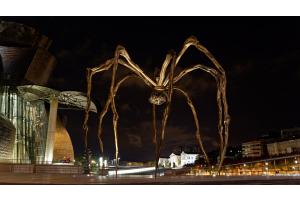 "Maman" beim Guggenheim-Museum in Bilbao