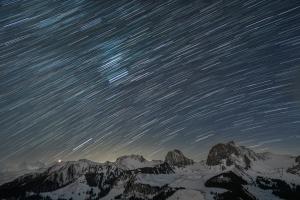 Sternspuren überm Gantrisch