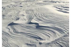 Geblasener Schnee Geblasener Schnee