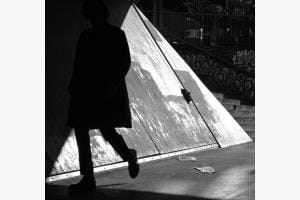 triangle of shadow