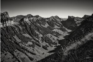 Blick vom Niederhorn