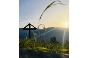 Sonnenaufgang auf der Alp