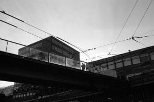 Abendlicht am Bahnhof Bern
