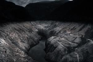 Lost Lake (Verzasca Stausee entleert)
