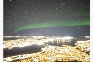 Abenteuer Berg  Nordlicht