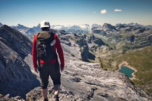 Die Belohnung einer harten Wanderung Die Belohnung einer harten Wanderung