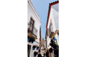 Calleja de las Flores in Córdoba, Spanien