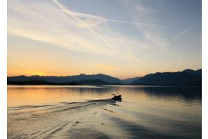 Fischer in der Morgendämmerung Fischer in der Morgendämmerung