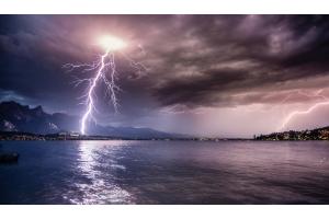 Gewitter am Thunersee Gewitter am Thunersee