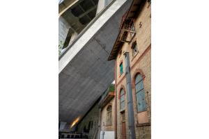 Backstein und Beton